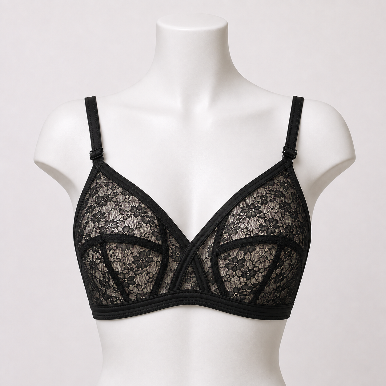 Transparent Net Bra – Lightweight, Breathable & Elegant